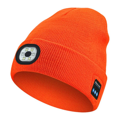 3-in-1 Function Bluetooth Beanie with Light