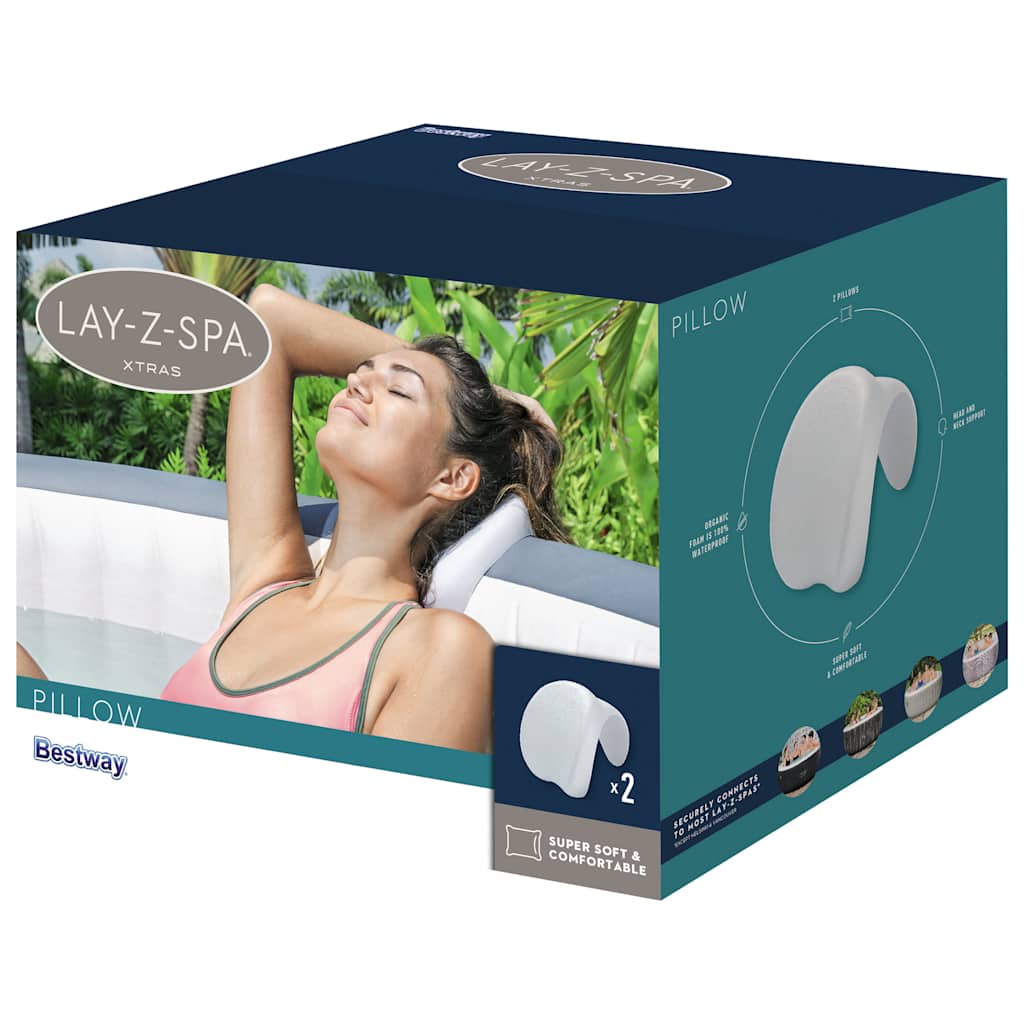 Bestway Kussen Lay-Z-Spa 25X19,5X17,5 Cm