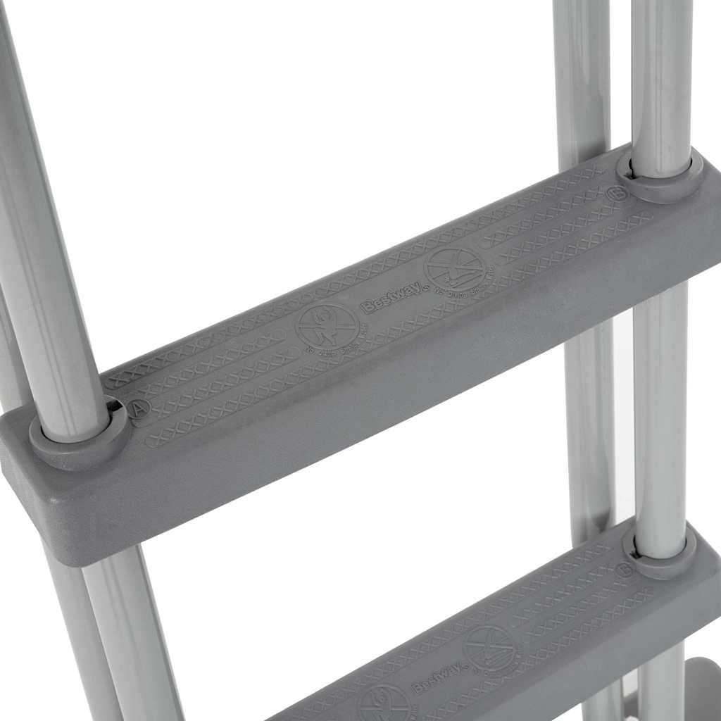 Bestway Zwembadset Power Steel Rechthoekig 412X201X122 Cm