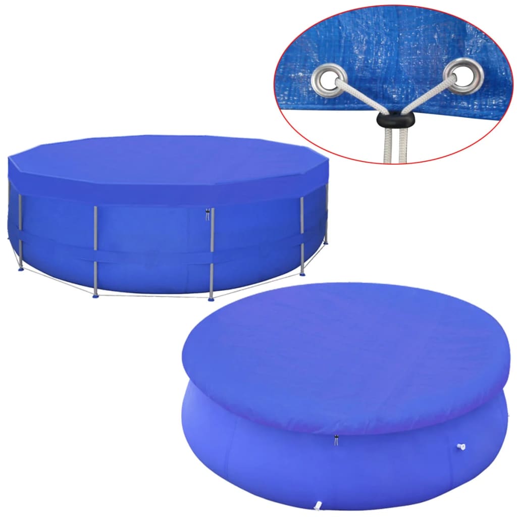 Zwembadhoezen Rond 90 G/M² 540Cm Pe