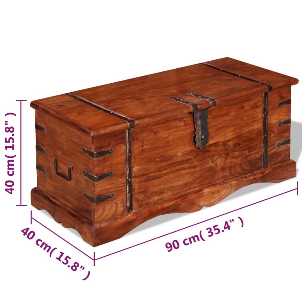 Opbergkist Massief Hout