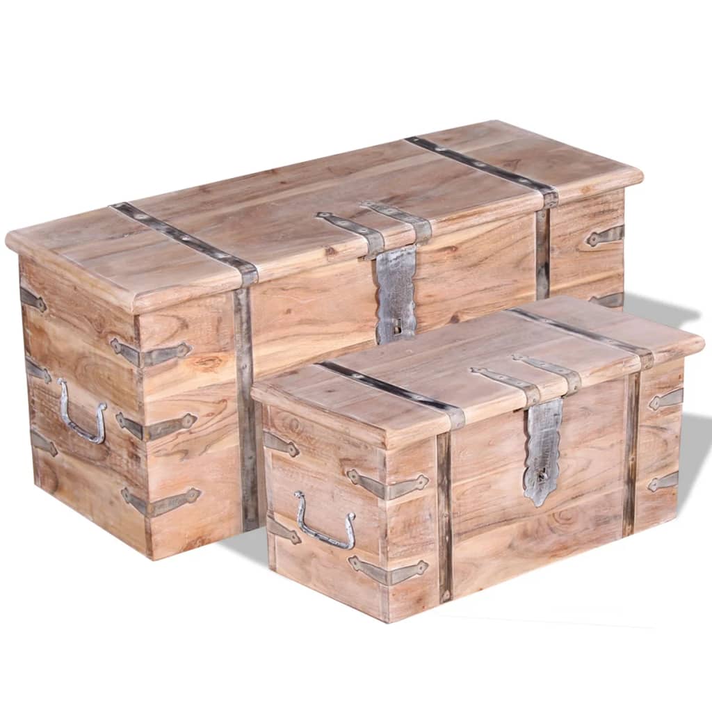 Opbergkist Massief Hout