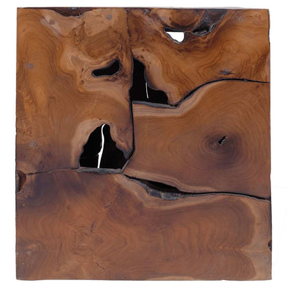 Krukken 4 St. 40X40X45 Cm Massief Teakhout Bruin