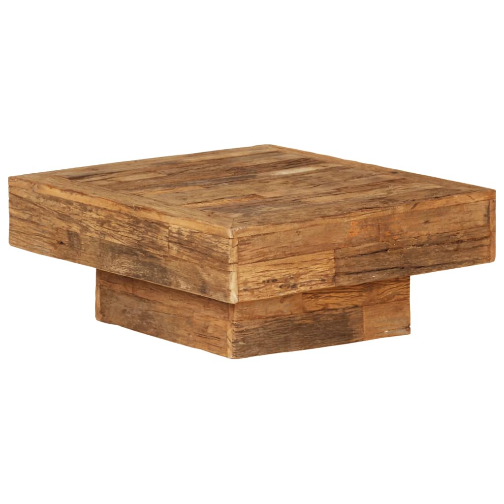 Salontafel Vierkant Bruin