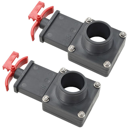 Zwembadklep 2 St 1,5"