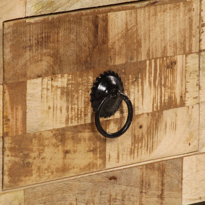 Salontafel 80X40X35 Cm Massief Mangohout