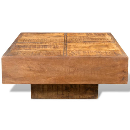 Salontafel Vierkant Bruin