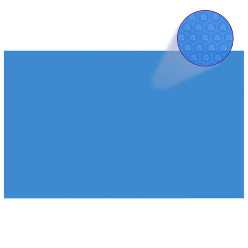 Zwembadzeil Rechthoekig Pe Blauw