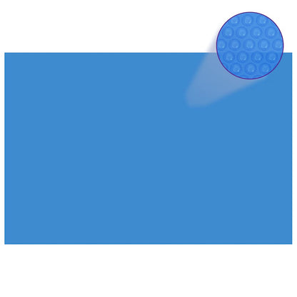 Zwembadzeil Rechthoekig Pe Blauw