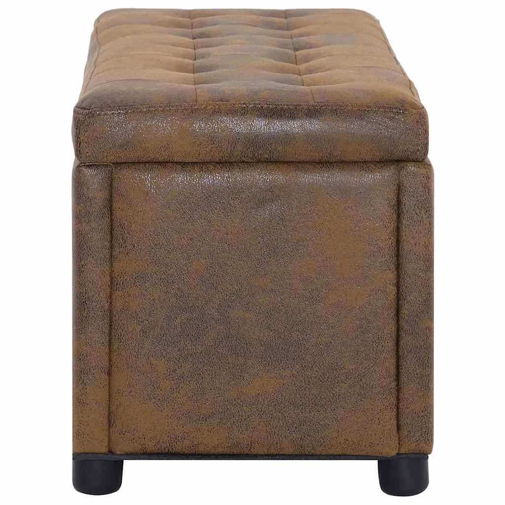 Opberghocker 87,5 Cm Kunstsuède