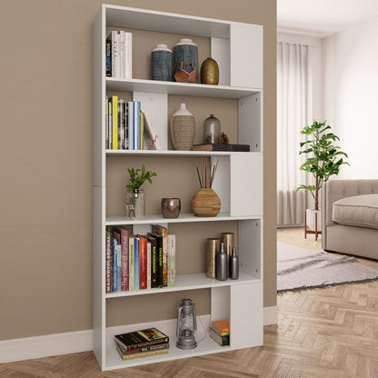 Boekenkast 80 X 24 X 159 Cm Bewerkt Hout
