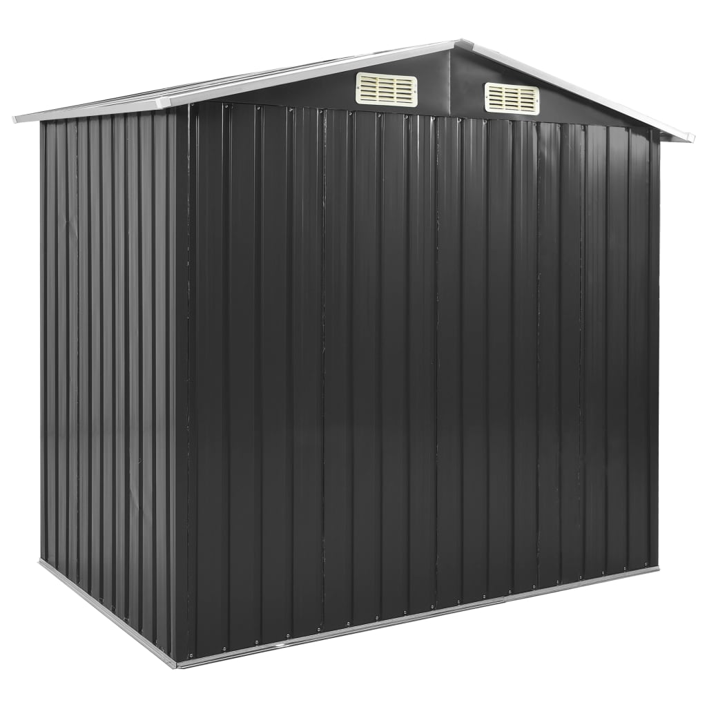 Tuinschuur Met Rek 205X130X183 Cm Ijzer