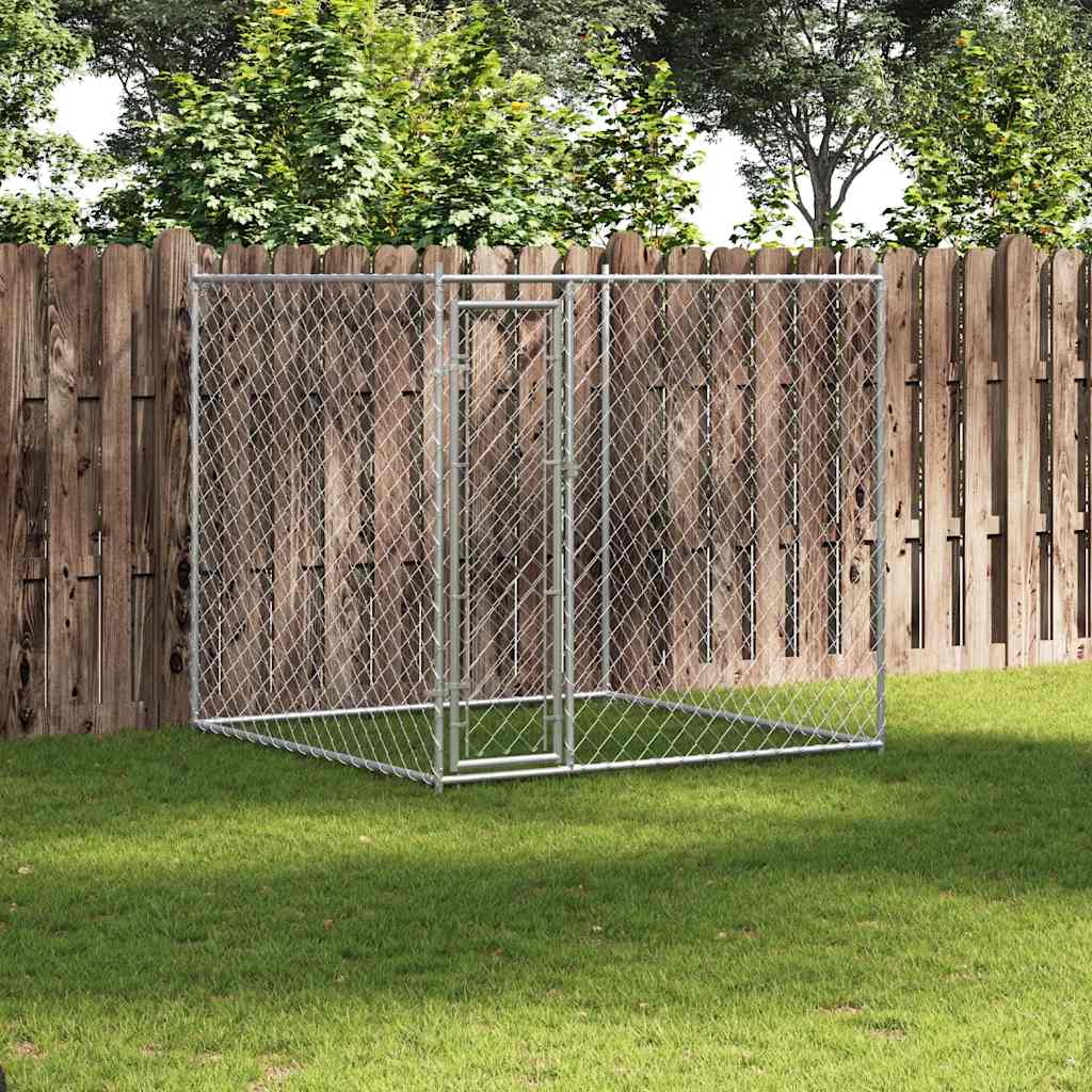 Hondenkennel Voor Buiten Met Dak 760X190X225 M