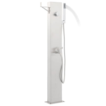 Tuindouchekraan 110 Cm Roestvrij Staal