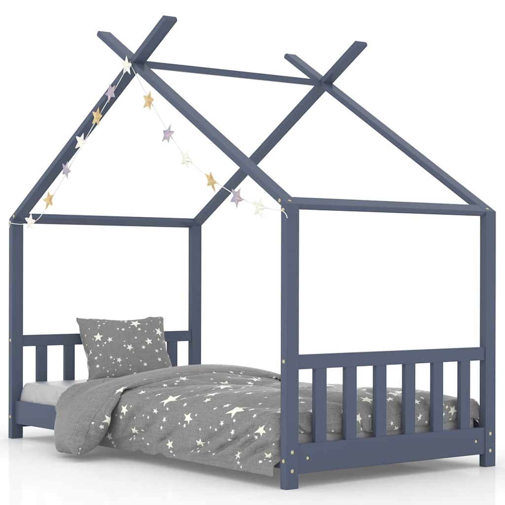 Kinderbedframe Massief Grenenhout