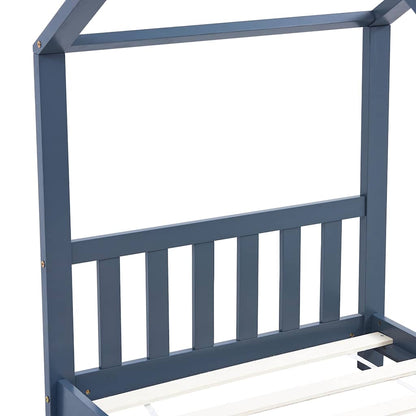 Kinderbedframe Massief Grenenhout