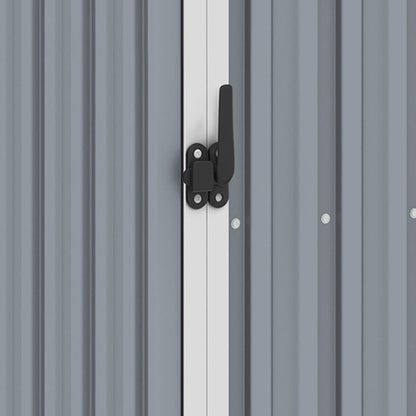 Brandhoutschuur 245X98X159 Cm Gegalvaniseerd Staal