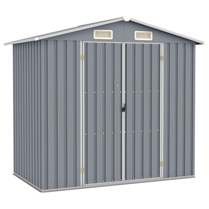 Tuinschuur 205X129X183 Cm Gegalvaniseerd Staal