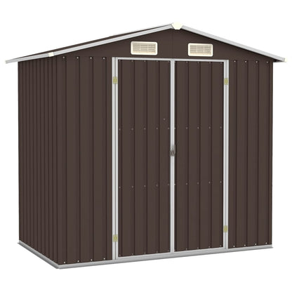 Tuinschuur 205X129X183 Cm Gegalvaniseerd Staal