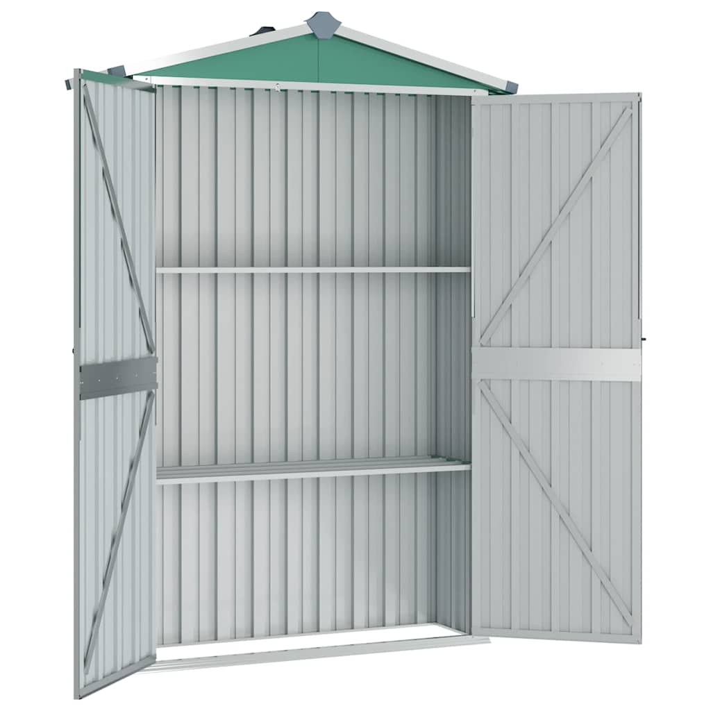 Tuinschuur 116X45X175 Cm Gegalvaniseerd Staal