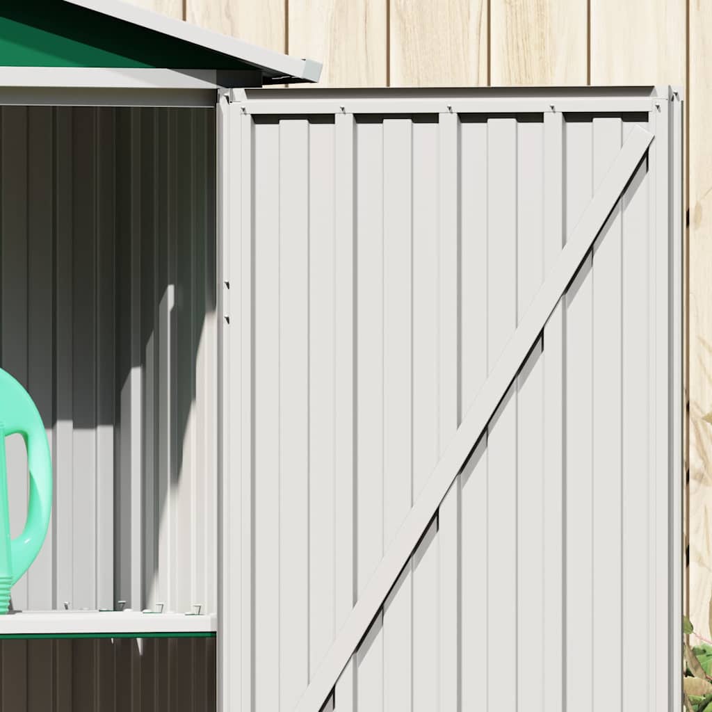 Tuinschuur 116X45X175 Cm Gegalvaniseerd Staal