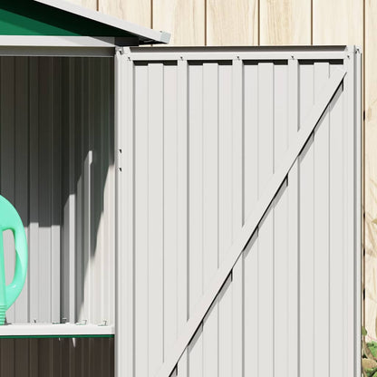 Tuinschuur 116X45X175 Cm Gegalvaniseerd Staal