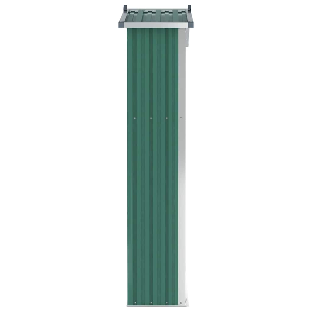 Tuinschuur 116X45X175 Cm Gegalvaniseerd Staal