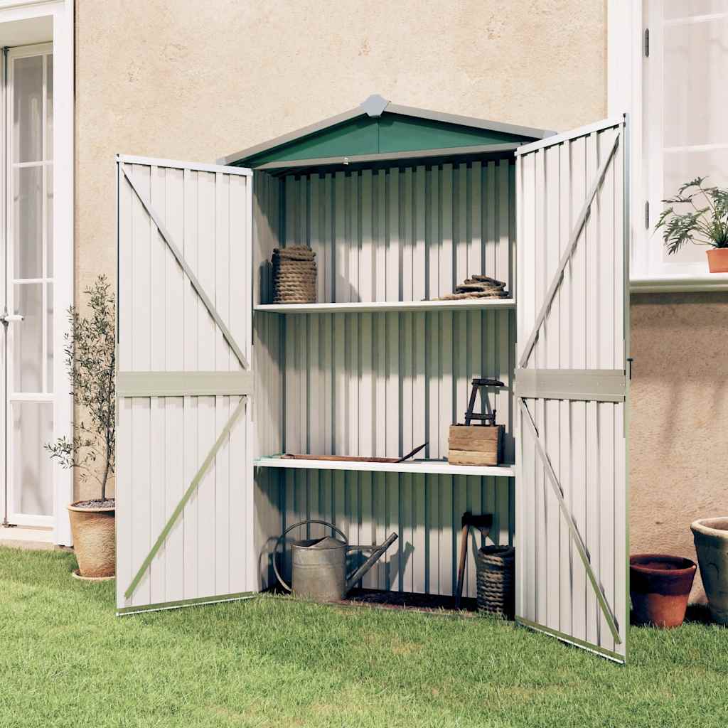 Tuinschuur 116X45X175 Cm Gegalvaniseerd Staal