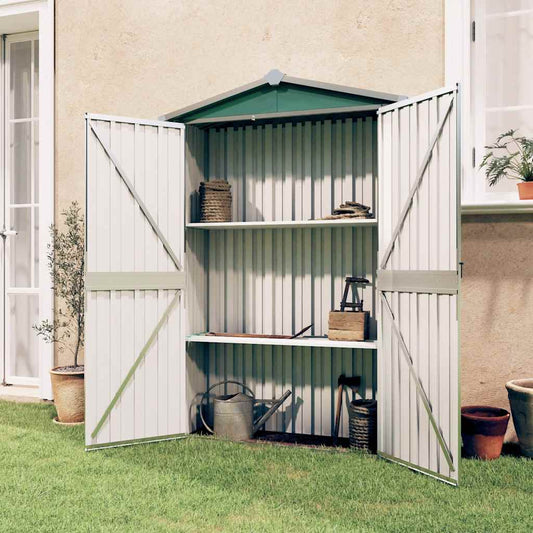 Tuinschuur 116X45X175 Cm Gegalvaniseerd Staal