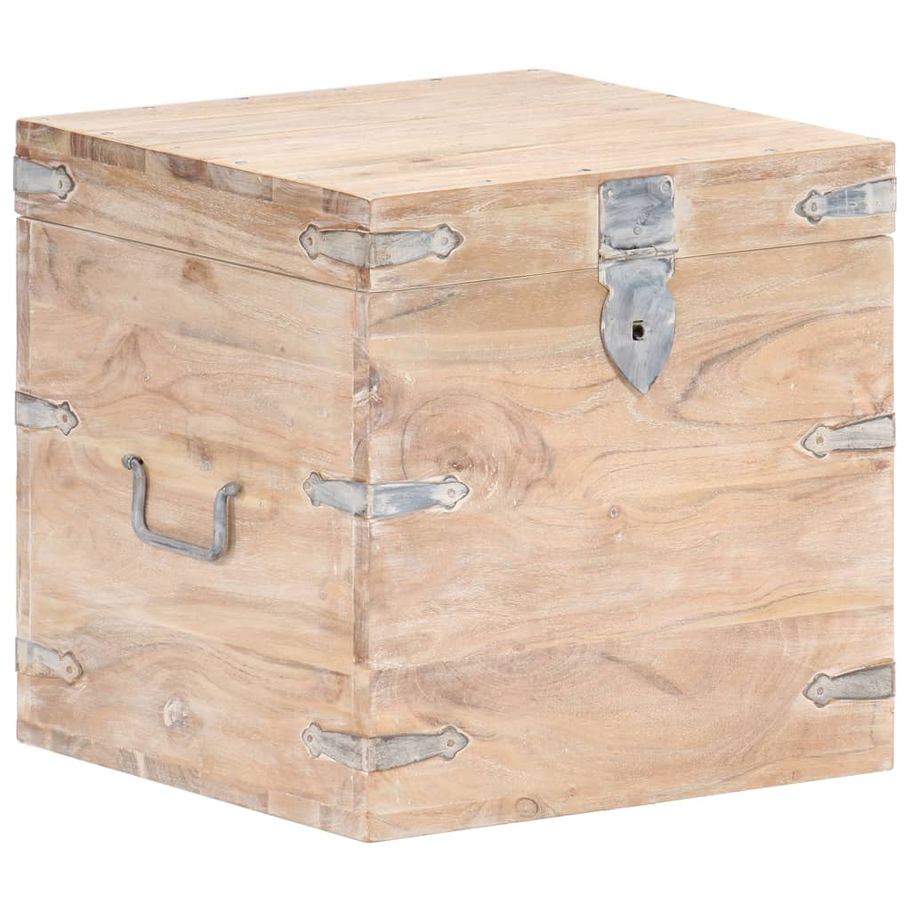 Kist 90X40X40 Cm Massief Acaciahout