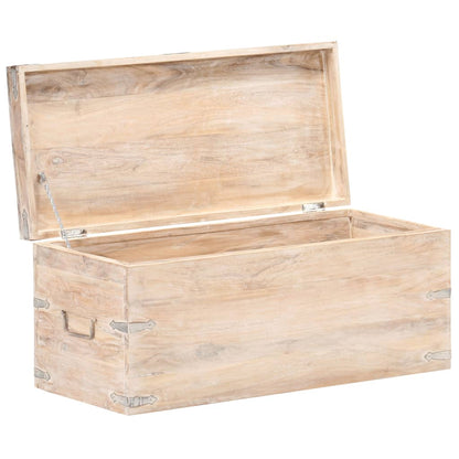 Kist 90X40X40 Cm Massief Acaciahout