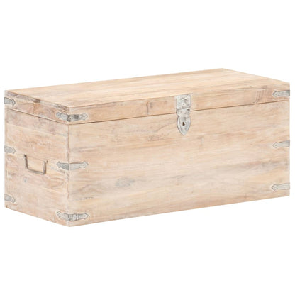 Kist 90X40X40 Cm Massief Acaciahout
