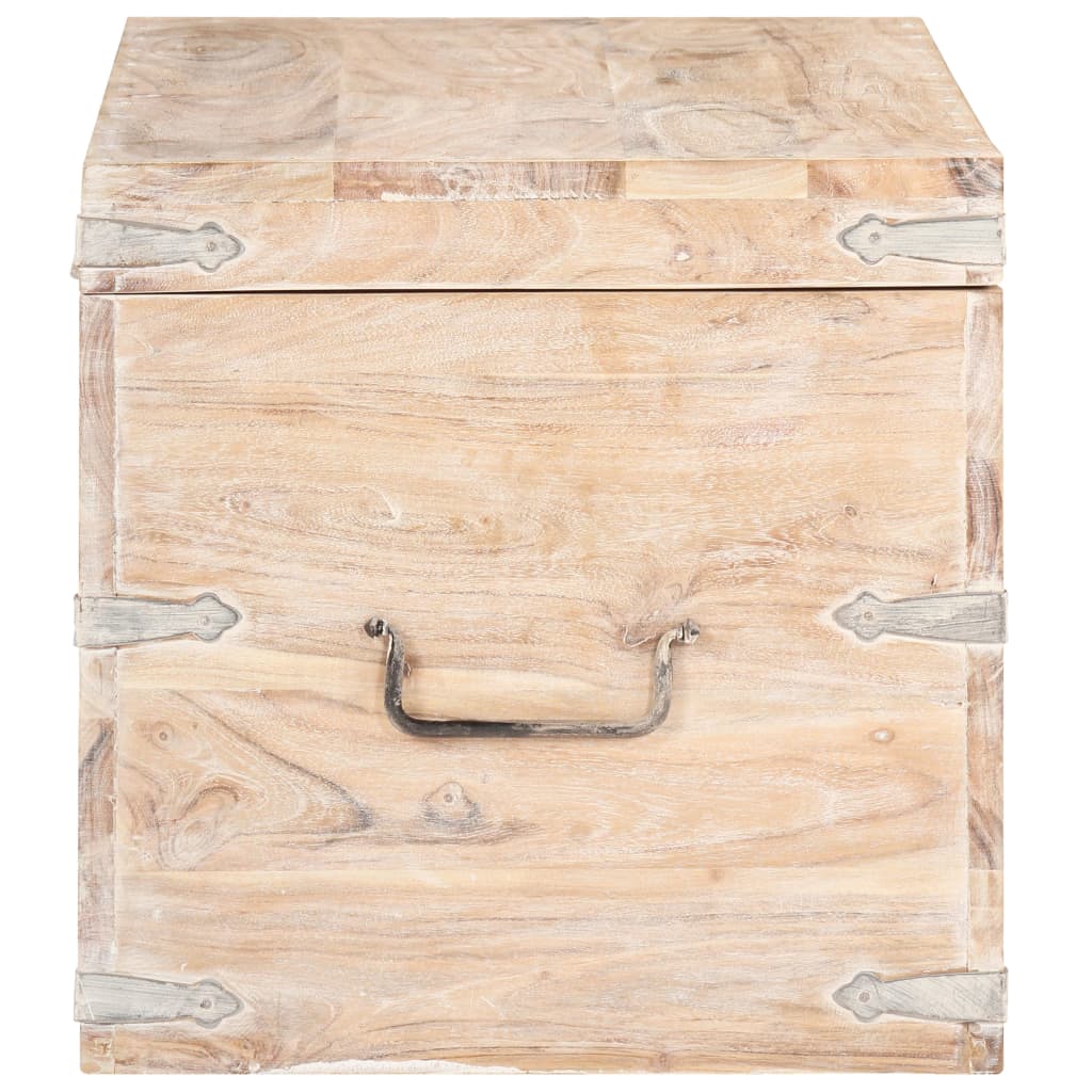 Kist 90X40X40 Cm Massief Acaciahout