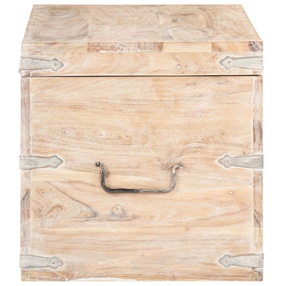 Kist 90X40X40 Cm Massief Acaciahout