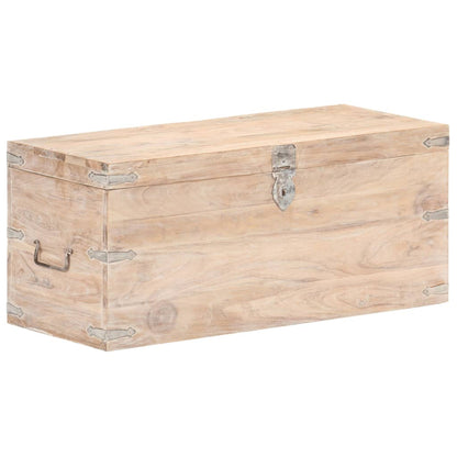 Kist 90X40X40 Cm Massief Acaciahout
