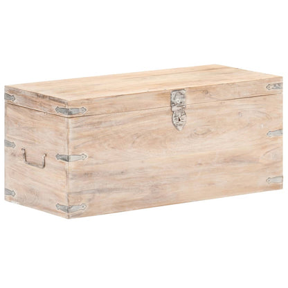 Kist 90X40X40 Cm Massief Acaciahout