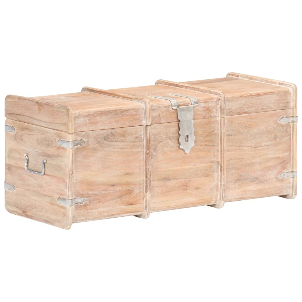 Kist 40X40X Massief Acaciahout