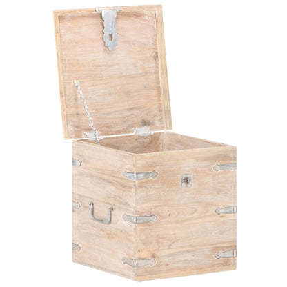Opbergkist 40X40X40 Cm Massief Acaciahout