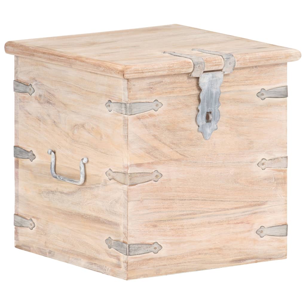 Opbergkist 40X40X40 Cm Massief Acaciahout