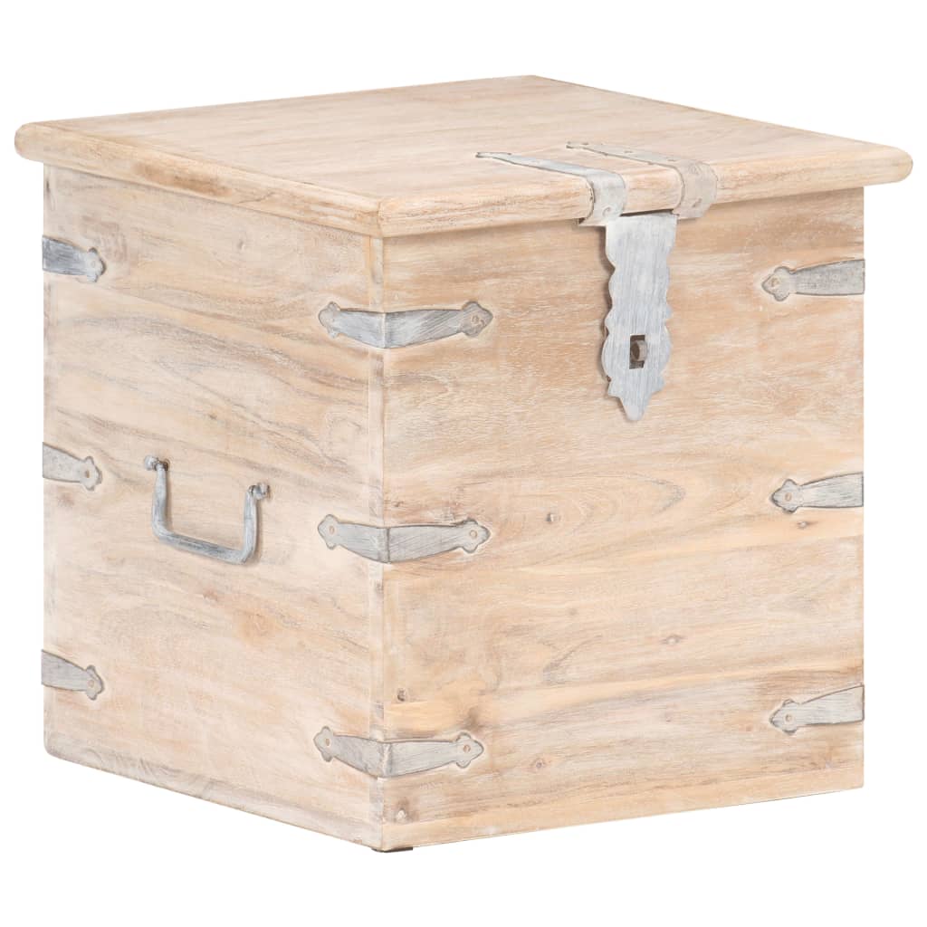 Opbergkist 40X40X40 Cm Massief Acaciahout