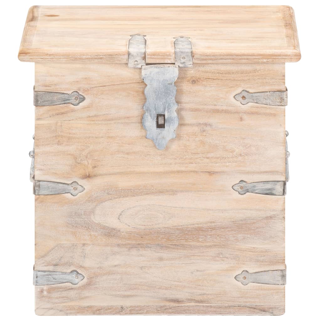 Opbergkist 40X40X40 Cm Massief Acaciahout