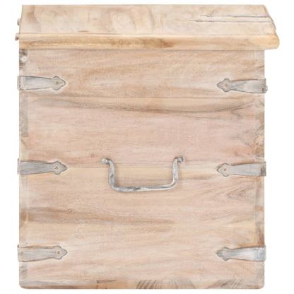 Opbergkist 40X40X40 Cm Massief Acaciahout