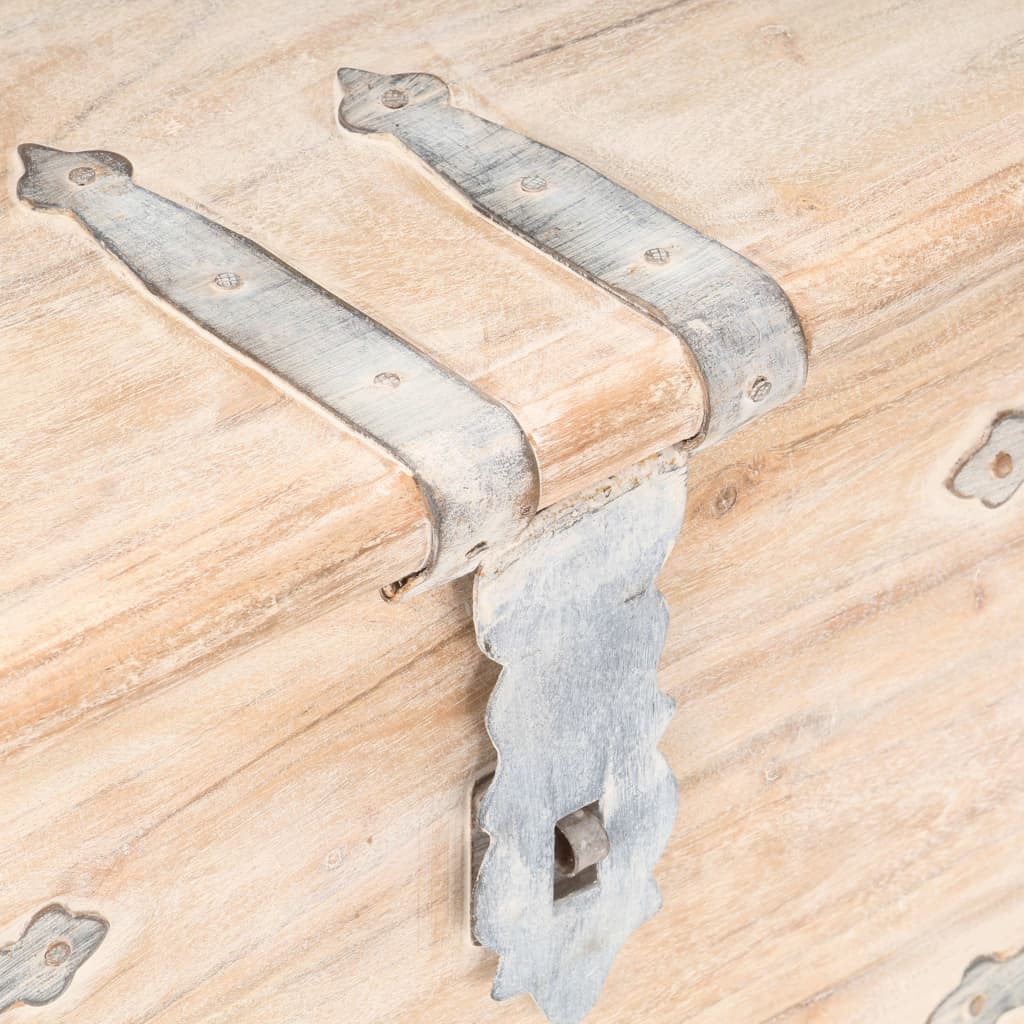 Opbergkist 40X40X40 Cm Massief Acaciahout