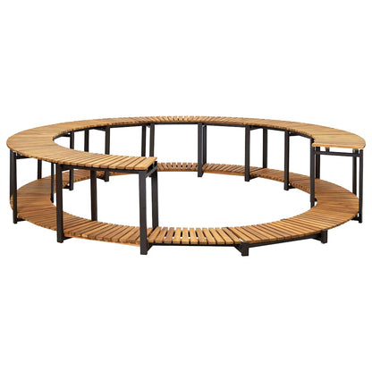 Spa-Ombouw 273X53 Cm Massief Acaciahout