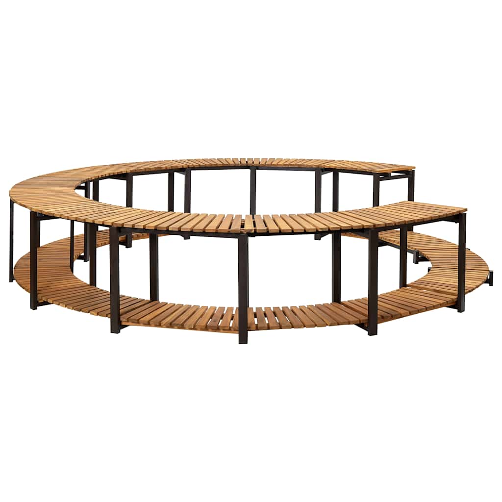 Spa-Ombouw 273X53 Cm Massief Acaciahout