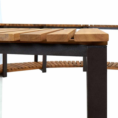 Spa-Ombouw 273X53 Cm Massief Acaciahout