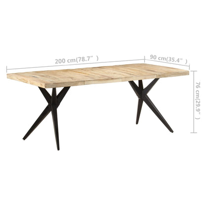 Eettafel Naturel