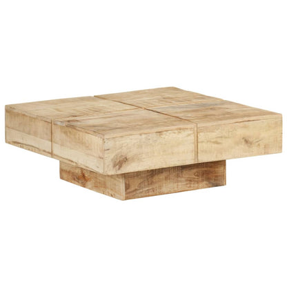 Salontafel Vierkant Bruin