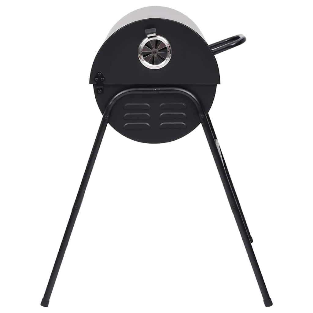 Barbecuevat Met 2 Kookroosters 80X95X90 Cm Staal Zwart