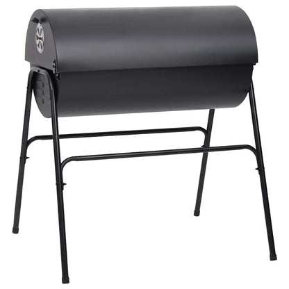 Barbecuevat Met 2 Kookroosters 80X95X90 Cm Staal Zwart